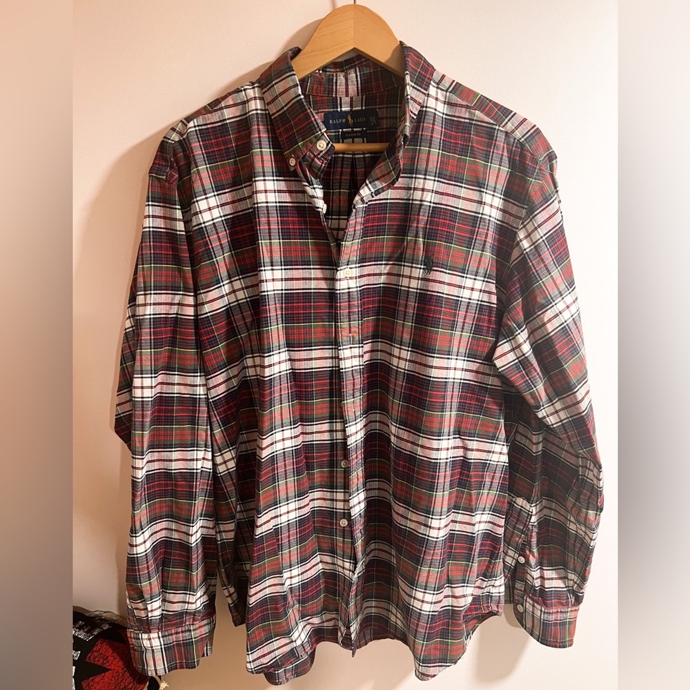 Polo Ralph Lauren Fall Color Flannel Size XL
